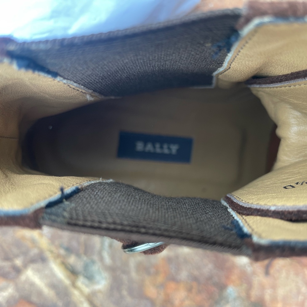 Bally Men’s Brown Suede Chukka Boots - Picture 8 of 10